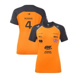 McLaren női póló - Team Norris narancssárga