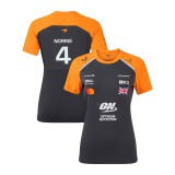 McLaren női póló - Team Norris sötétszürke