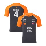 McLaren póló - Team Line Norris sötétszürke