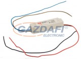 Mean Well LPV-35-12 Egykimenetes Class 2 LED tápegység 35W, 12V, 0-3A