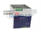 Mean Well TDR-960-24 DIN sínre pattintható tápegység megnövelt bemeneti feszültségtartománnyal, 480 W, 48 V