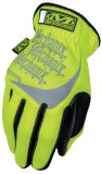 Mechanix Fastfit HiVis Yellow kesztyű, sárga láthatósági