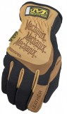 Mechanix Fastfit Leather Khaki Black kesztyű, khaki - fekete