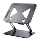 Media-Tech állítható, ergonomikus laptopállvány 10-17 hüvelykes laptopokhoz