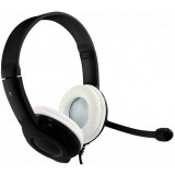 MEDIA-TECH Epsilion USB fekete-fehér headset