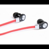 Media-Tech MagicSound DS-2 mikrofonos fülhallgató, piros