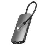 Media-Tech MT5044 USB-C HUB PRO (MT5044) - USB Elosztó