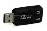 MEDIA-TECH MT5101 Virtu 5.1 USB hangkártya (MT5101)