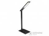 Media-Tech QI vezeték nélküli telefontöltös asztali lámpa fekete