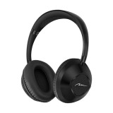 Media-Tech SONIQUE BT Bluetooth mikrofonos fejhallgató, fekete - MT3610