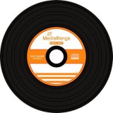 MediaRange CD-R 52x Black Vinyl cake (50) /MR225/