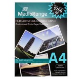 MediaRange Din A4 dual-side glossy fotópapír 160g (50) /MRINK108/