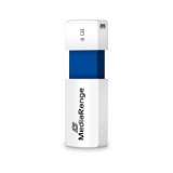MediaRange USB-Stick 8GB USB 2.0 Slider blue (MR971) (MR971)