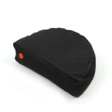 Meditációs párna huzat (félhold) Fekete - Bindu