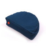 Meditációs párna huzat (félhold) Petrol - Bindu