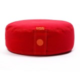 Meditációs párna huzat (kerek) Piros - Bindu