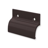 Medos Erkélyajtó fogantyú alu barna határoló nélkül