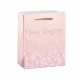 Medvés Virágkötészeti és Selyemvirág Nagykereskedés Debrecen, Szoboszlói út 50, 4031 info@medvesnagyker.hu Ajándéktasak hópihés Merry Christmas felirattal rózsaszín 26x32cm