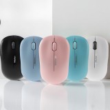 Meetion R545 vezeték nélküli egér Fekete/Fehér/Kék/Cián/Rózsaszín