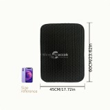 Méhsejt mintájú kétrétegű szőnyeg macskaalomhoz, 45x60 cm