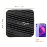 Méhsejt mintázatú, kétrétegű szőnyeg macskaalomhoz