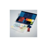 Méhviaszkréta tégla - 16 színű, fémdobozban, Stockmar