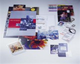 Meleglamináló fólia, 125 mikron, 54x86 mm, fényes, LEITZ "iLam"