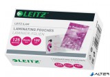 Meleglamináló fólia, 125 mikron, 54x86 mm, fényes, LEITZ "iLam"