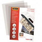 Meleglamináló fólia, 125 mikron, A3, fényes, öntapadó, 100 db, FELLOWES [100 db]