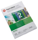 Meleglamináló fólia, 125 mikron, A3, fényes, öntapadó, GBC (E3747236)