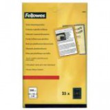Meleglamináló fólia, 125 mikron, A5, fényes, 25 db, FELLOWES [25 db]