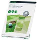 Meleglamináló fólia, 80 mikron, A3, fényes, UDT technológiával, LEITZ iLam (E74850000)