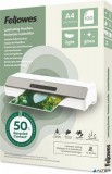 Meleglamináló fólia, 80 mikron, A4, fényes, 100 db, FELLOWES "Light"