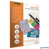 Meleglamináló fólia, 80 mikron, A4, matt, 25 db, FELLOWES "Admire Stylish"