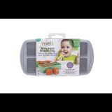 Melii fagyasztható szilikon forma bébiételhez - szürke (ML11430)