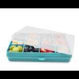 Melii Snackle Box snack doboz, kék-zöld (790693189006)