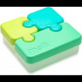 Melii uzsonnás doboz Puzzle zöld, lime, kék (790693151003)