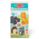 Melissa&Doug: Blockables - Erdei állatok fa játékszett - Spin master