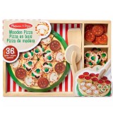Melissa&Doug: Fa Pizza party játékszett - Spin Master