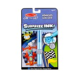 Melissa & Doug Járművek úti színezőfüzet varázstollal- Melissa&Doug
