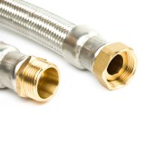 MELSCHER 1"-1" 50cm antivibrációs flexibilis bekötőcső KB