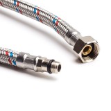 MELSCHER 3/8"-10 50cm flexibilis bekötőcső csaptelephez