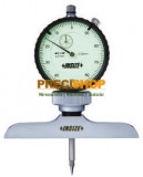 Mélységmérő- Órás, mérőhíddal, INSIZE 2342-201, 0-300/0.01 mm