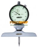 Mélységmérő- Órás, mérőhíddal, INSIZE 2342-201, 0-300/0.01 mm