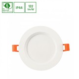 Mélysugárzó, fehér, 3000K melegfehér, beépített LED, 1500 lm, CRI 80, 110°, SPECTRUM LED SLI043014WW_PW