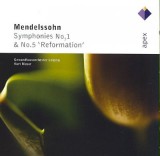 Mendelssohn: Szimfóniák No.1, No.5 Reformation - CD