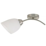 Mennyezeti lámpa Activejet Fehér nikkel Fém Üveg 40 W 40 x 12 x 20 cm