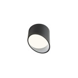 Mennyezeti lámpa, fekete, 3000K melegfehér, beépített LED, 750 lm, Redo Uto 01-1626