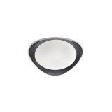 Mennyezeti lámpa, fekete, 4000K természetes fehér, beépített LED, 1488 lm, Redo Smarterlight Verena 05-922