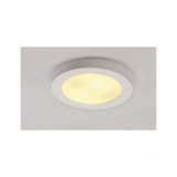 Mennyezeti lámpa, gipszlámpa, fehér, E27, SLV Plastra 148001